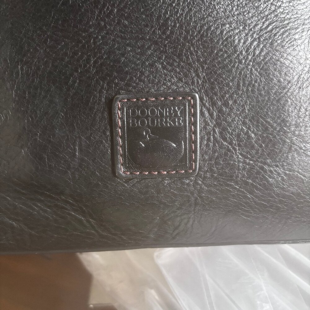 Dooney & Bourke Black Leather Satchel - BAG SALE! - Picture 2 of 14